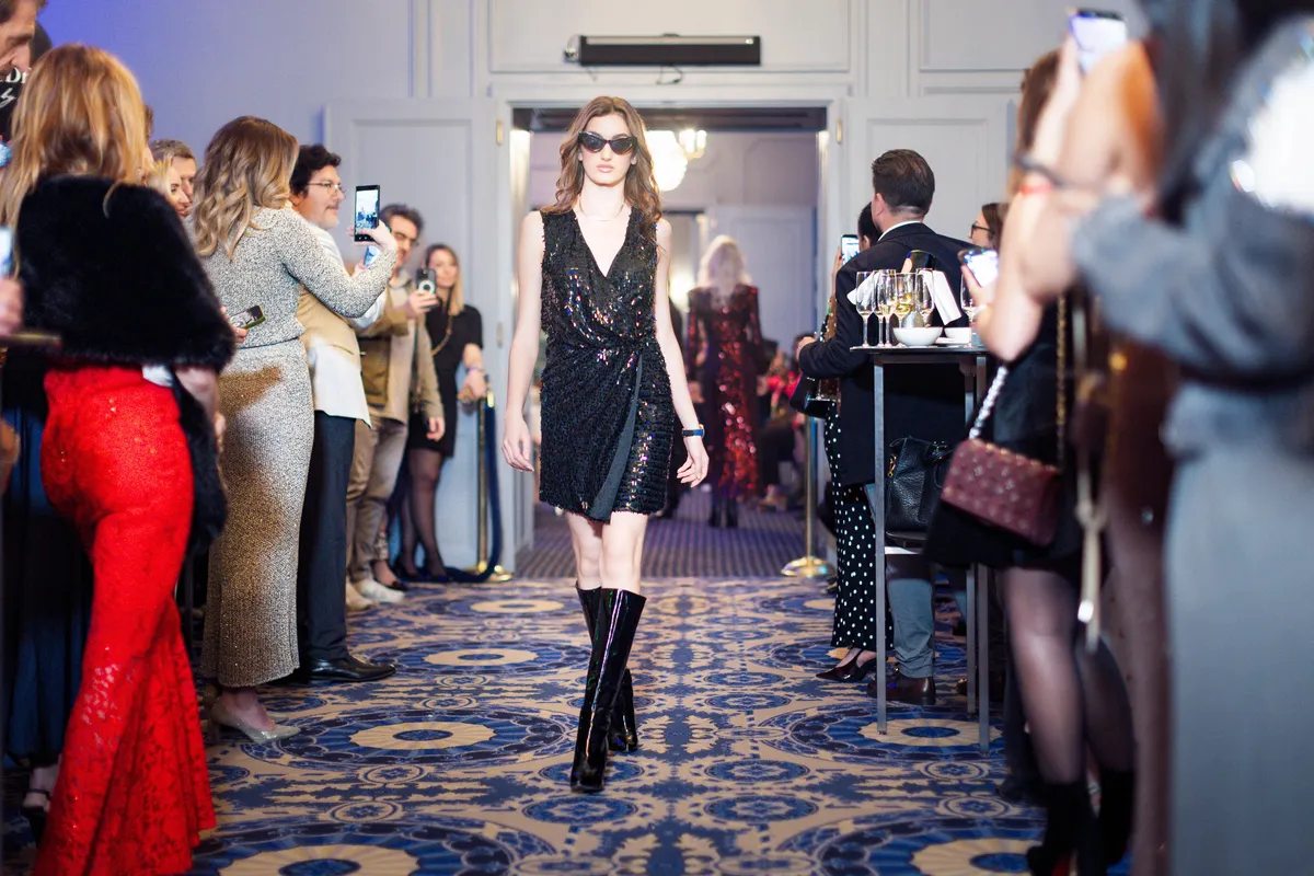 Runway catwalk highlight