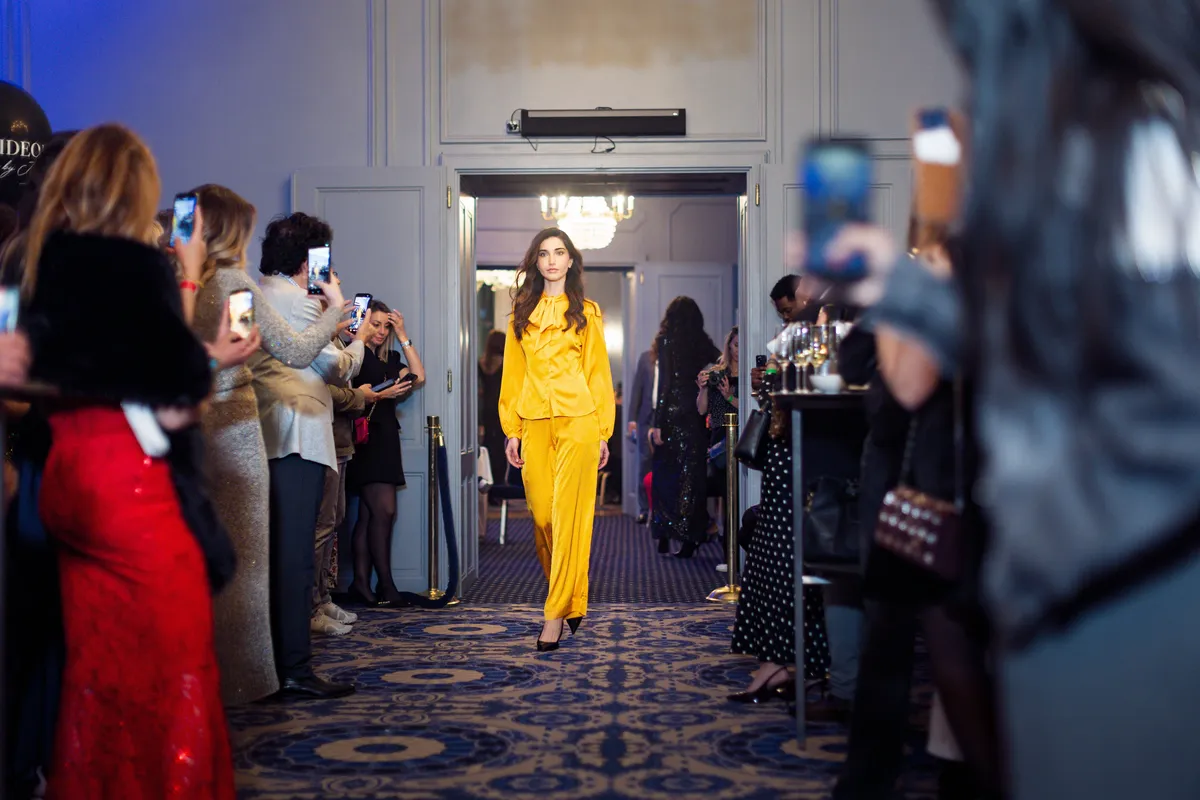 Runway catwalk highlight